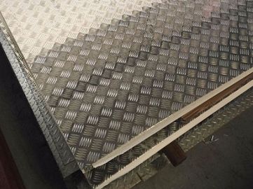 Embossed 3/5 Bar Aluminum Diamond Plate Sheets Decorative For Construction